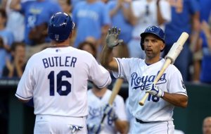 Billy Butler, Raul Ibanez