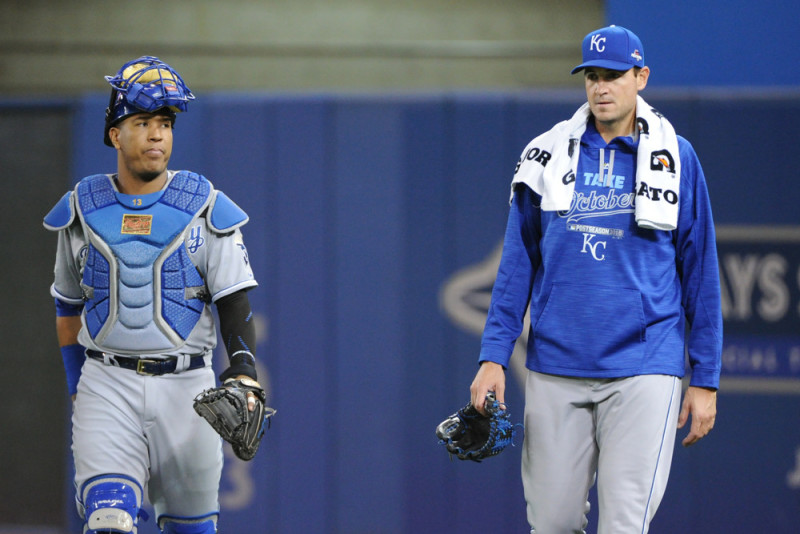 MLB: OCT 20 ALCS - Game 4 - Royals at Blue Jays