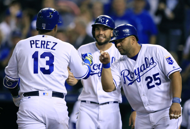 Salvador Perez, Kendrys Morales, Eric Hosmer