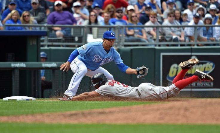MLB: Boston Red Sox at Kansas City Royals-Game One
