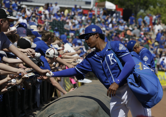 Cubs Royals Spring Baseball