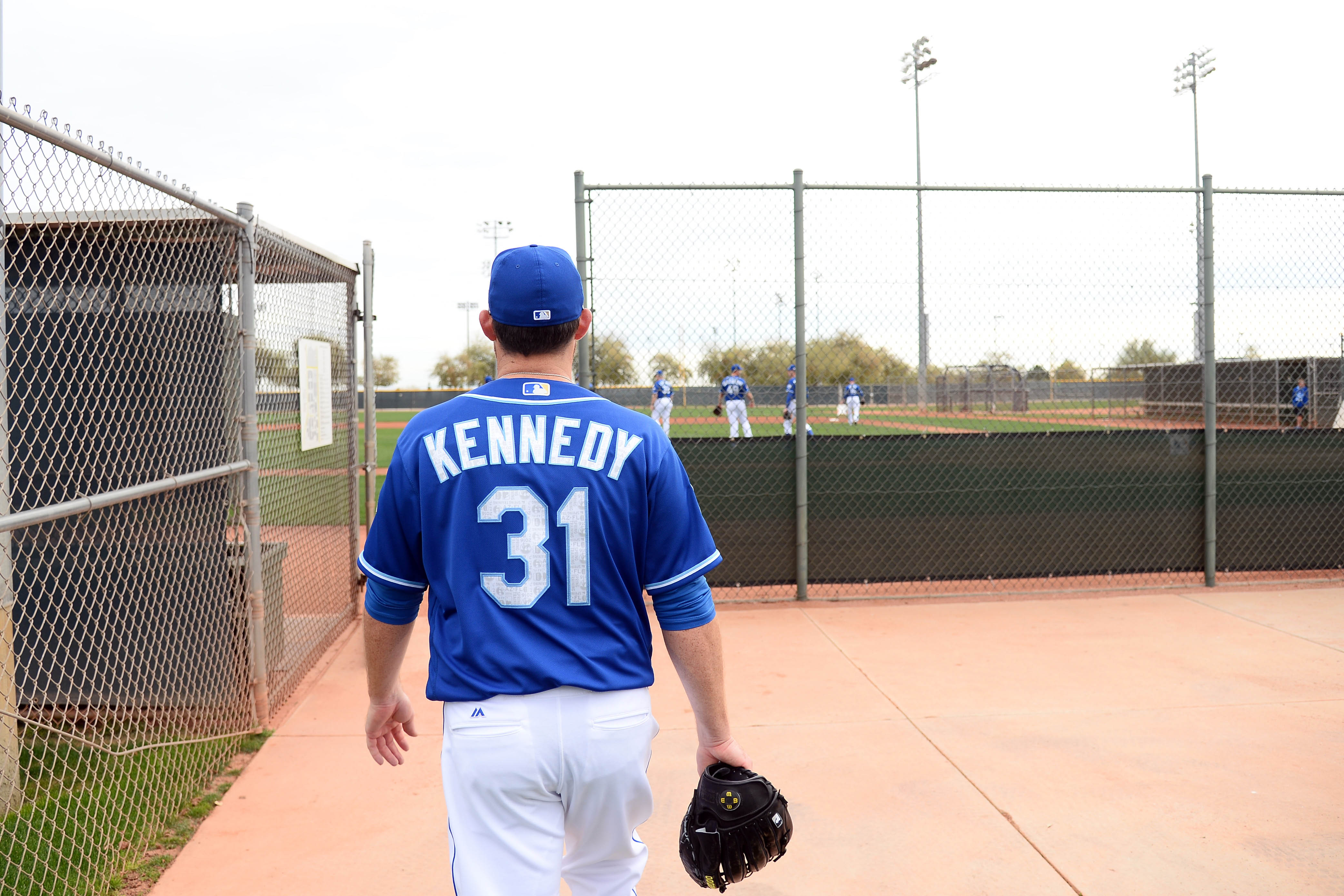 MLB: Kansas City Royals-Workouts