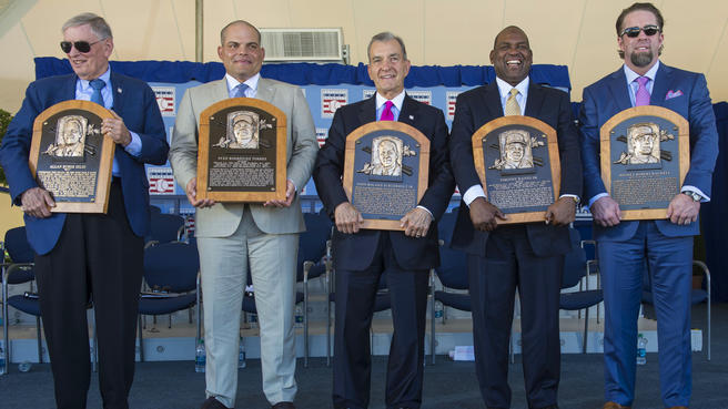 MLB: Baseball Hall of Fame-Induction Ceremony
